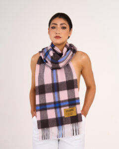 Fashion designer cashmere scarves